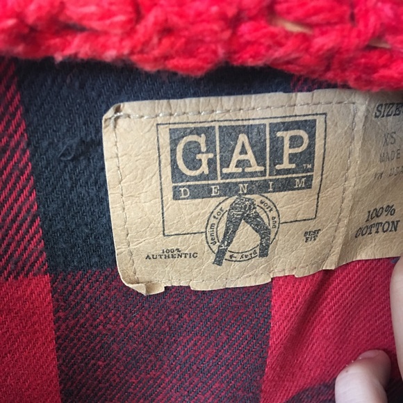 SOLD Vintage denim jacket from GAP - Picture 2 of 4